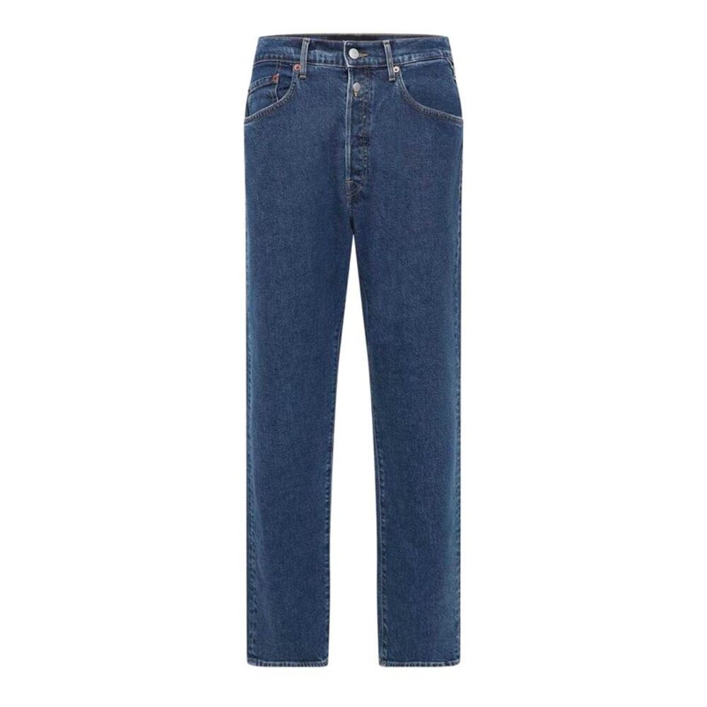Replay Mens Cotton Straight Jeans / Blue